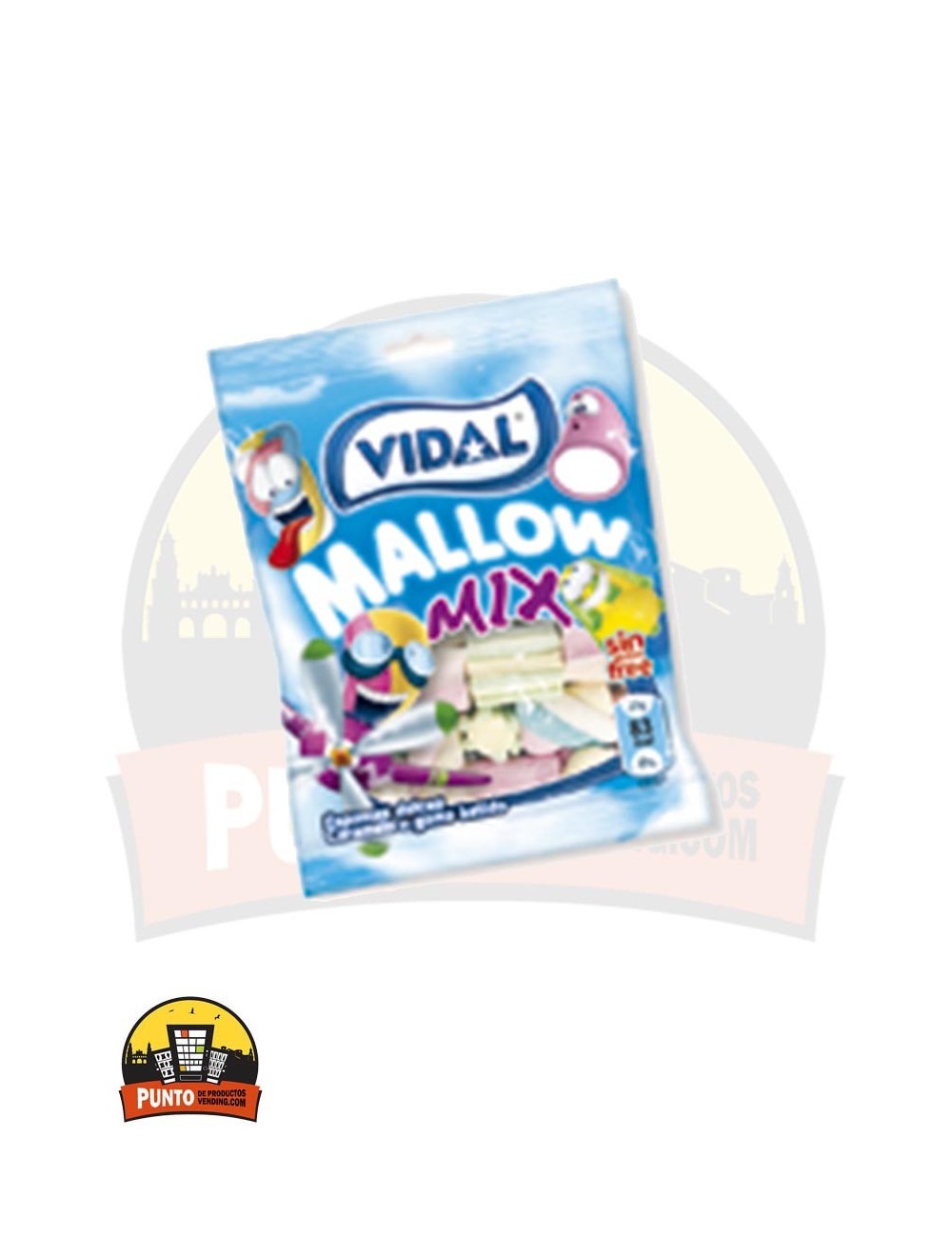 NUBES VIDAL MALLOW MIX 50G 14UNDS