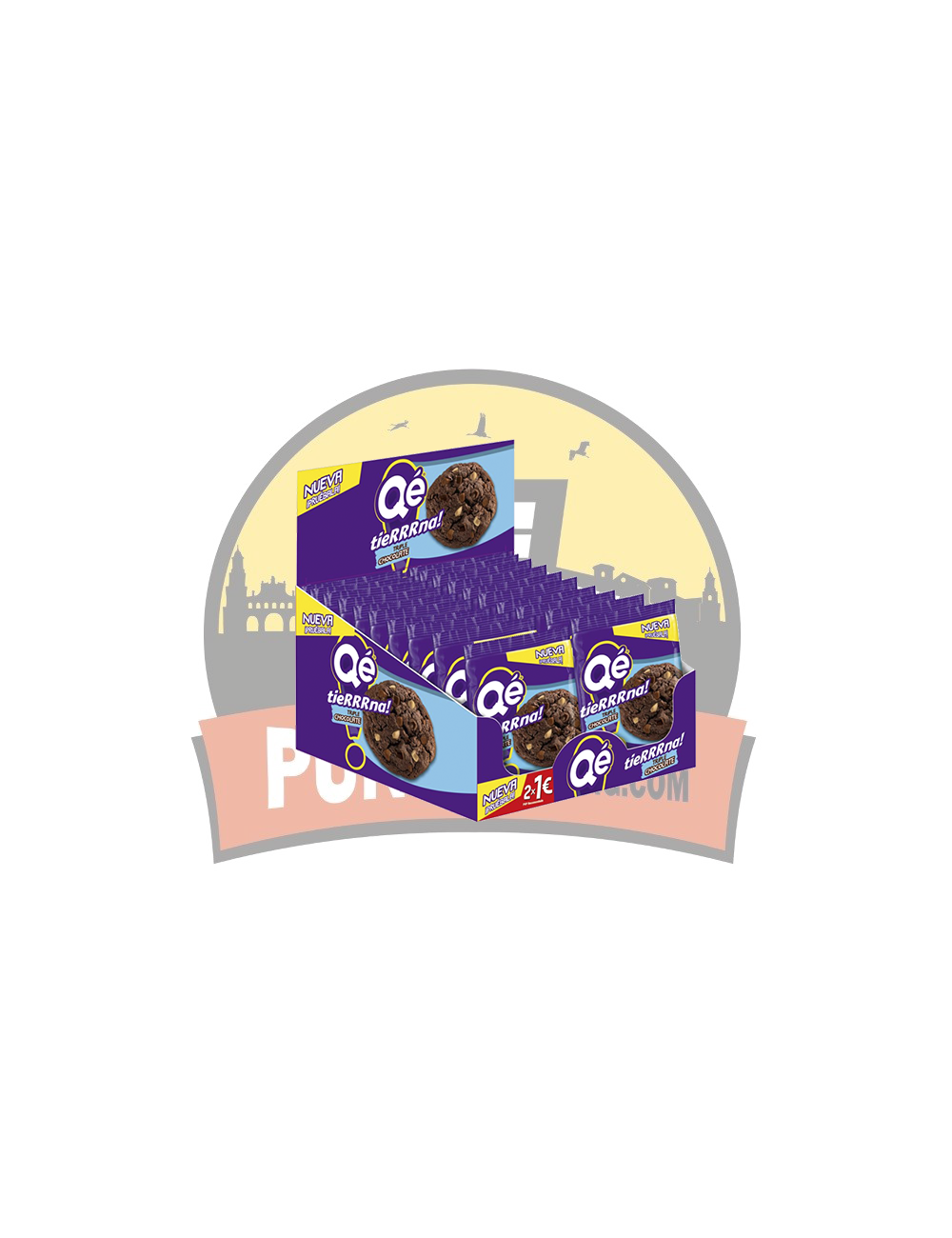 GALLETA TIERRRNA TRIPLECHOC QÉ!