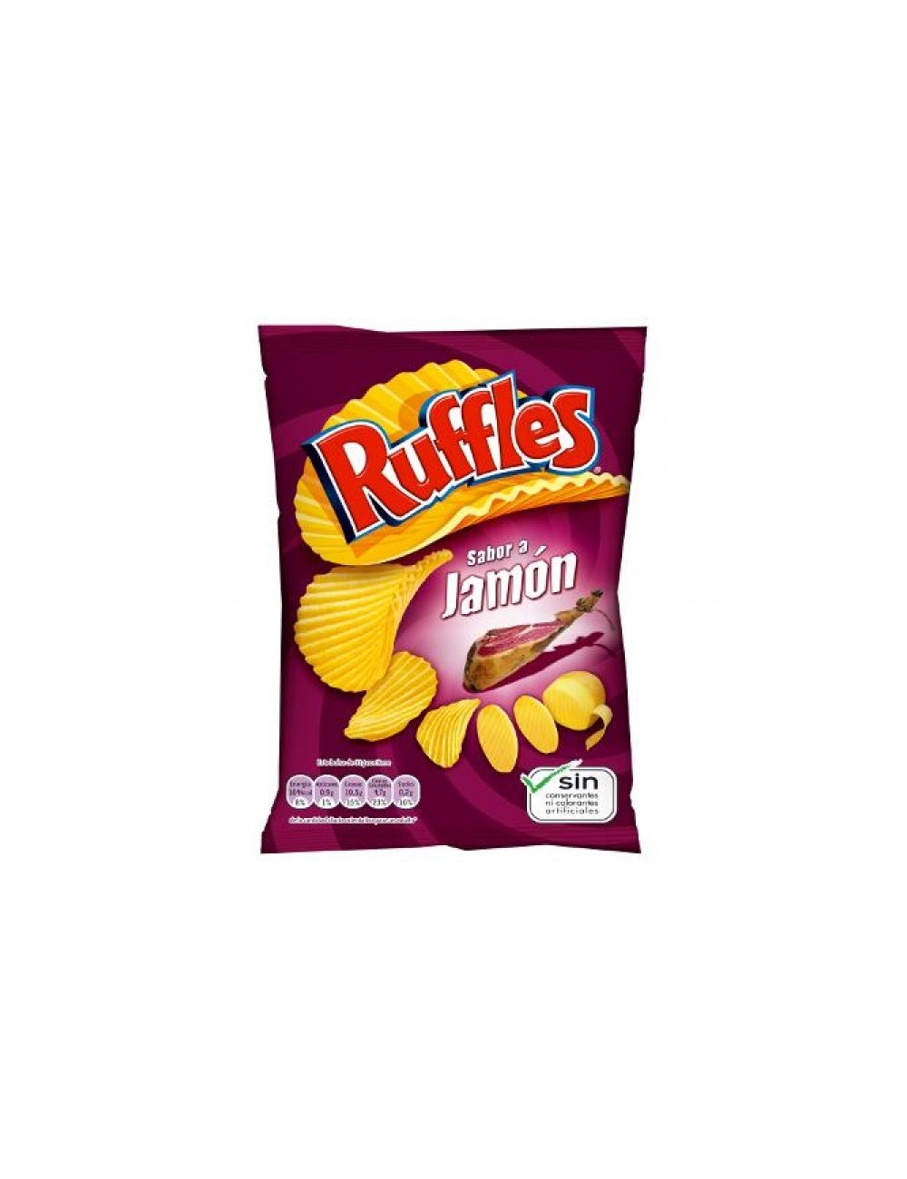 Ruffels Jamon 12 UDS de 125 GR ( Producto Tarificado )