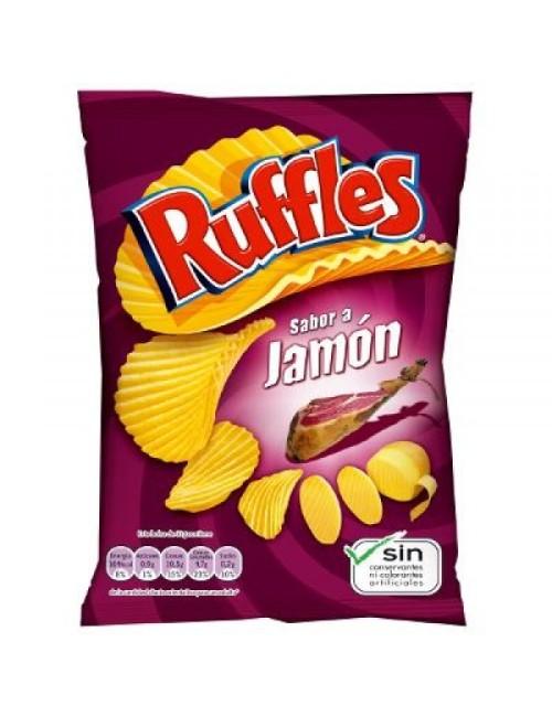 Ruffels Jamon 12 UDS de 125 GR ( Producto Tarificado )