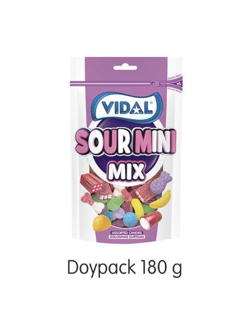 Doypack Sour Mini Mix 10UDS de 180GR