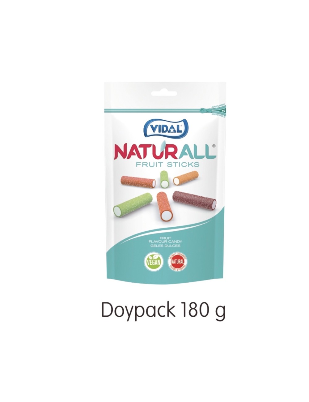 Doypack Naturall Fruit Sticks 10UDS de 180GR