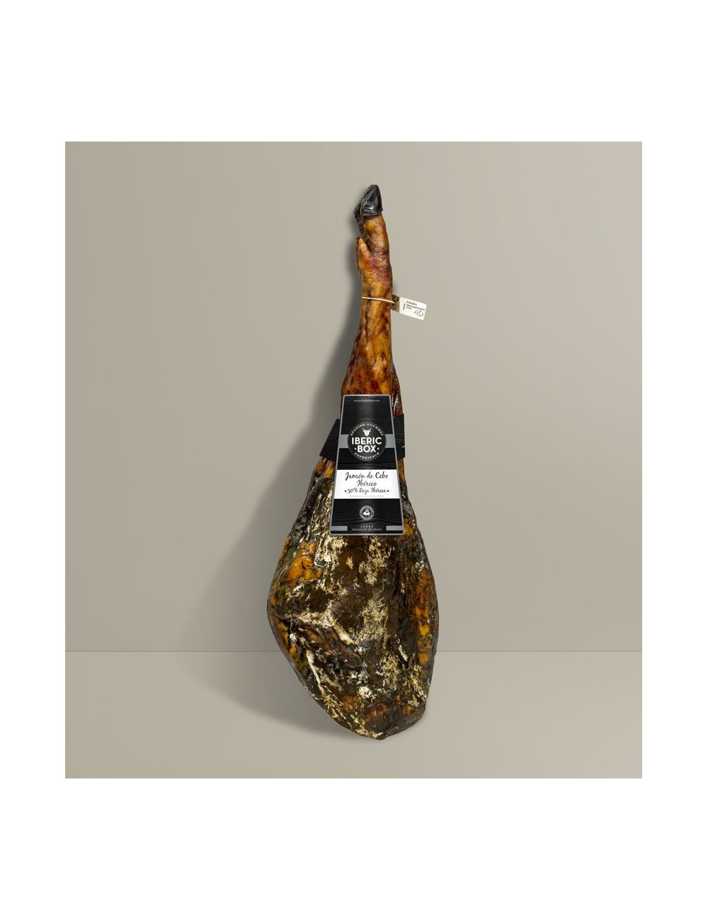 Jamón de Cebo 50% Raza Ibérica-Curado en Sierra de Aracena (8-9KG)