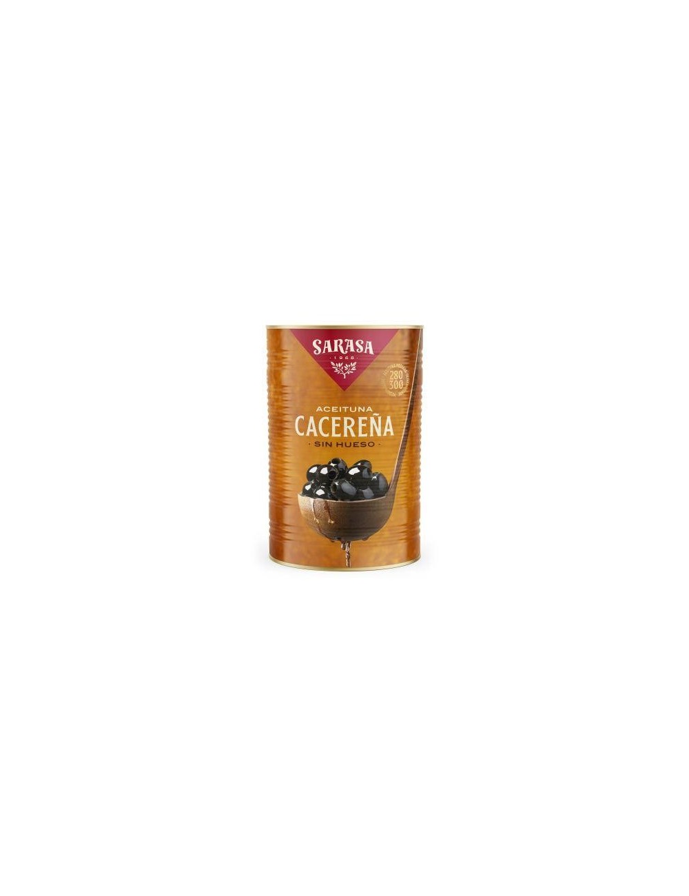 Aceituna Negra Cacereña sin Hueso 280/300  4200