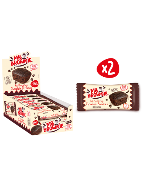 JR Brownie  Brownies Chocolate 24UDS de 50GR