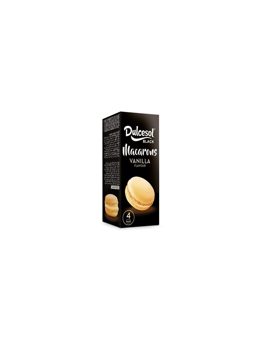 Macarons Vainilla 1UDS de 80GR (Contiene 4 Macarons)