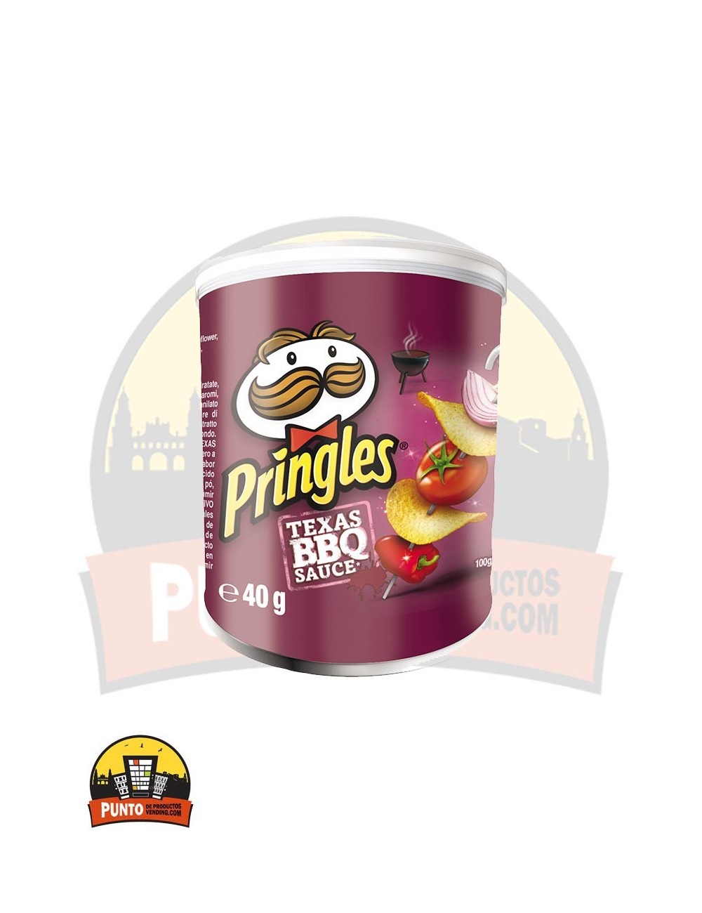 Pringles Texas BBQ 40G 12UNDS