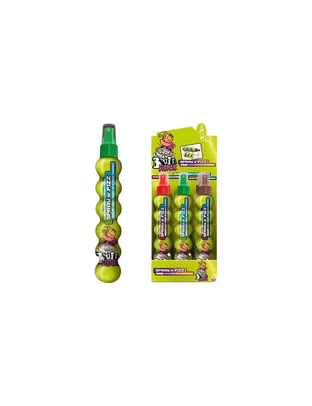 Brain Licker Spray n´Fizz  12UDS de 80GR