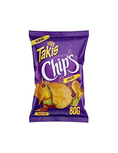 Takis Chips Hot 12UDS de 80GR (NUEVO PRODUCTO SIN TARIFICAR)