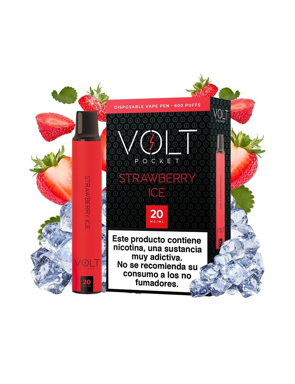 Volt Pocket Strawberry Ice