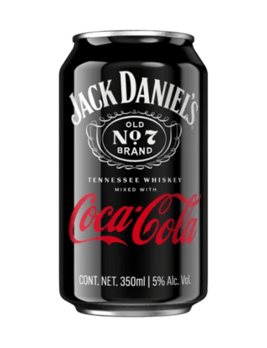 Jack Daniel´s Coca-Cola 24 UDS de 33 CL 5.0% Alcohol (Prohibida la Venta de Alcohol a Menores)