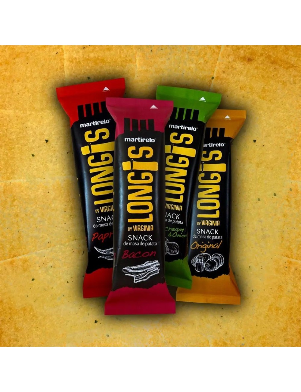 Longis Paprika 20 UDS de 75 GR (Etiquetado Multi-Lenguaje)