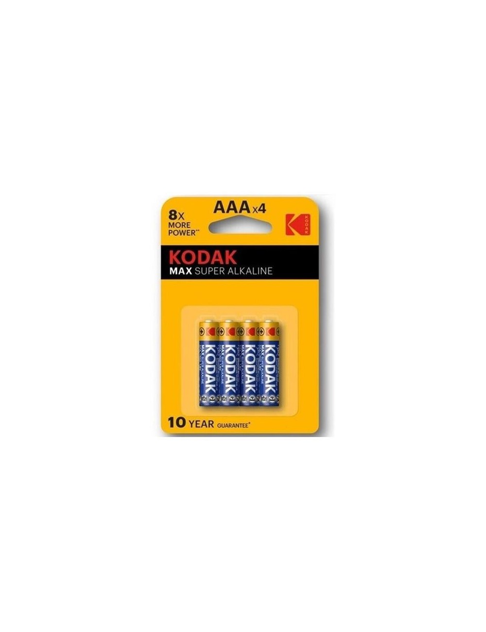 Kodak Pilas Alkaline Super Max AAA LR3  10 Blister de 4 UDS