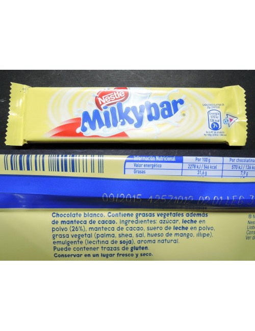Snack Milkybar 30uds de 33gr