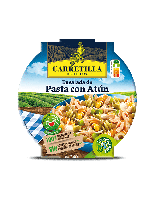 Ensalada de Pasta con Atún 240gr 8U.