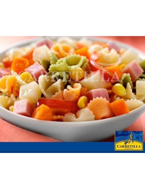Ensalada rústica carretilla para vending