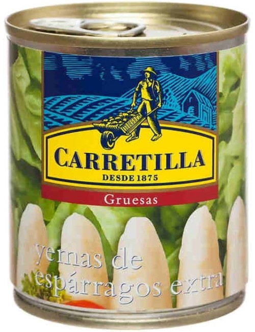 Carretilla  Yemas Gruesas de Espárragos Extra 24 uds 1/3 KG