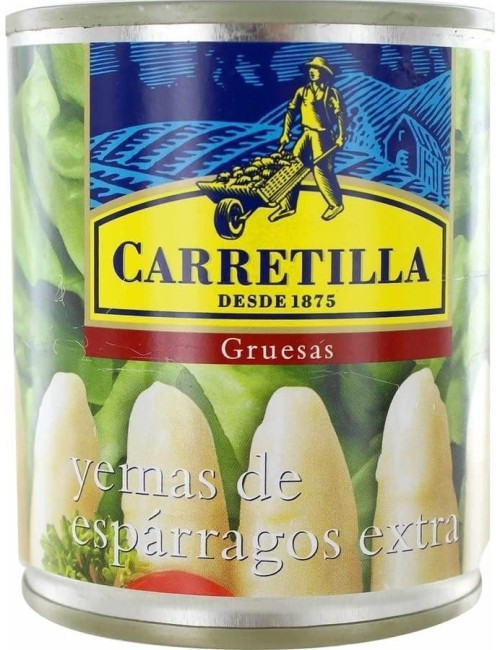 Carretilla  Yemas Gruesas de Espárragos Extra 24 uds 1/3 KG