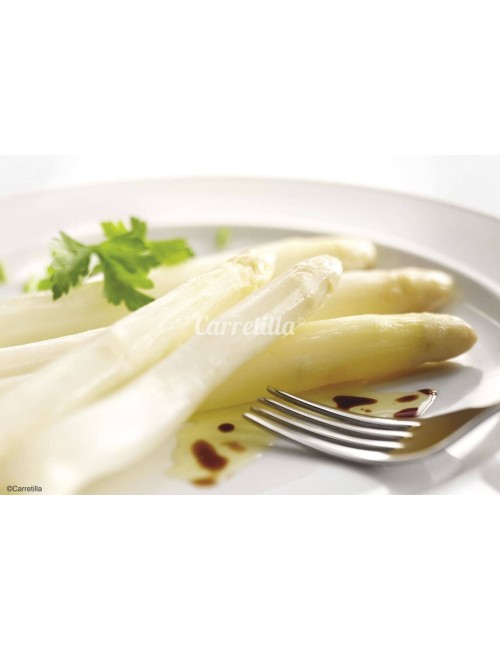 Carretilla Espárragos Blancos Enteros Extra 8/12 Frutos Lata,Caja 24 UDS (230 GR) Lata Abre-¡Ras!