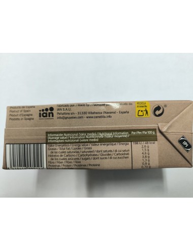 Carretilla Gazpacho Brick Natural con Hortalizas Frescas  16 UDS de 390 GR (Sin Gluten)