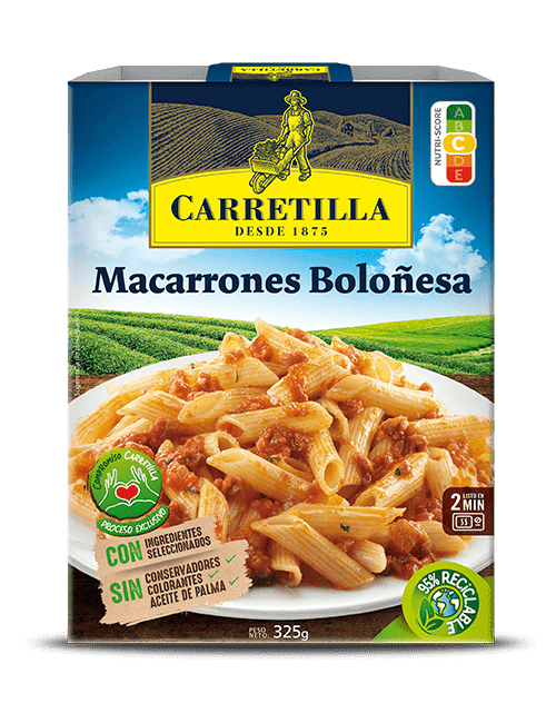 Macarrones Boloñesa 325G 10UNDS