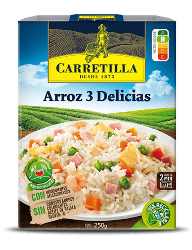 Arroz 3 Delicias 250G 10UNDS