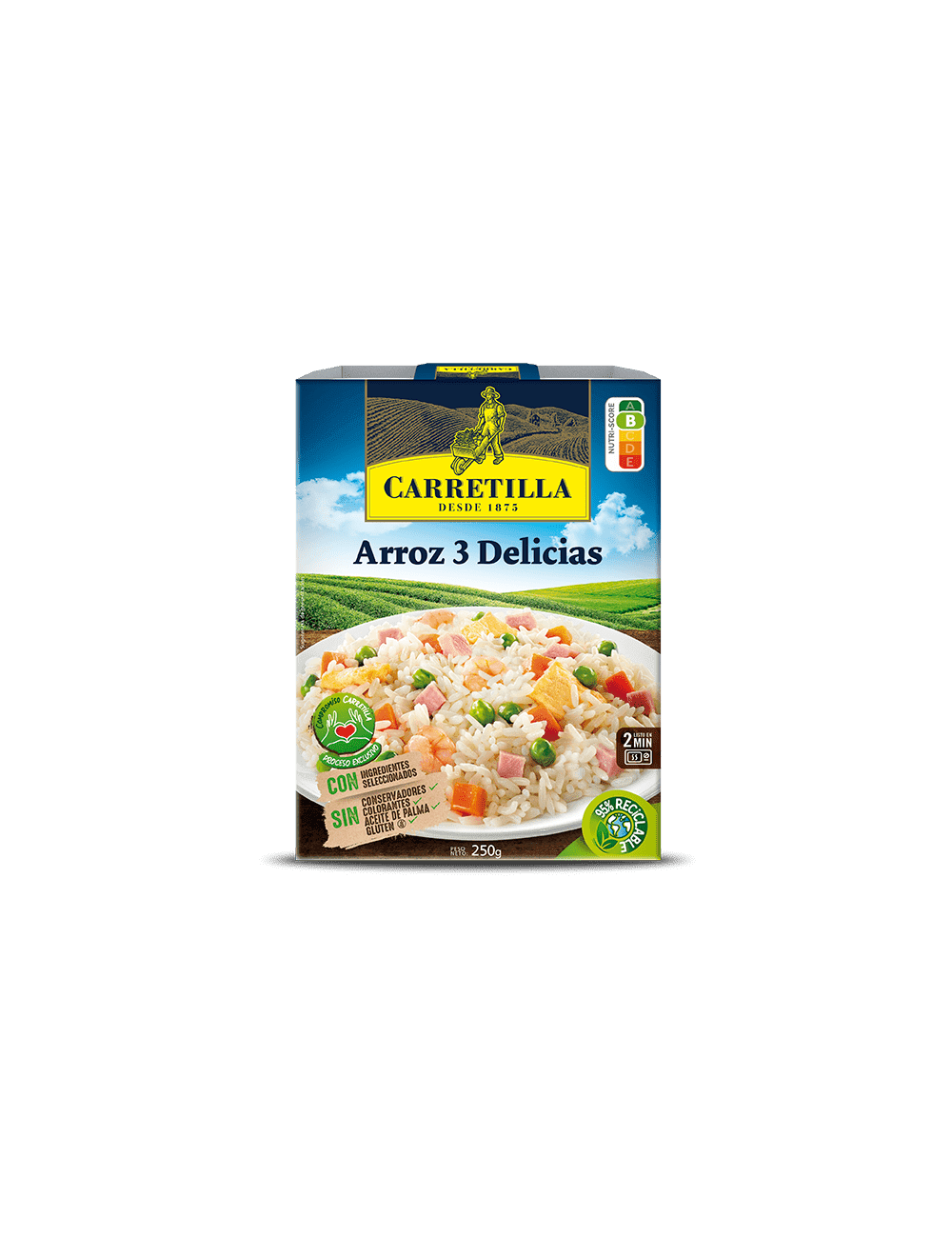 Arroz 3 Delicias 250G 10UNDS