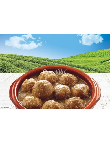 Carretilla Albóndigas de Pollo 12 UDS de 415 GR Elaboradas con la Receta Tradicional (Sin Gluten,Ingredientes 100% Naturales)