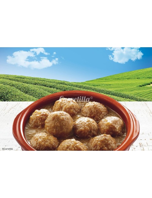 Carretilla Albóndigas de Pollo 12 UDS de 415 GR ( Sin Gluten )