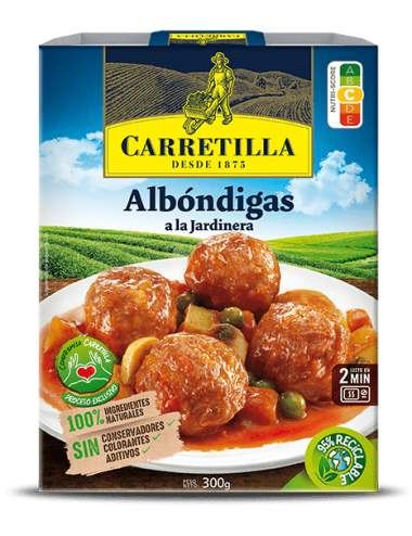 Albóndigas a la Jardinera 300G 10UNDS