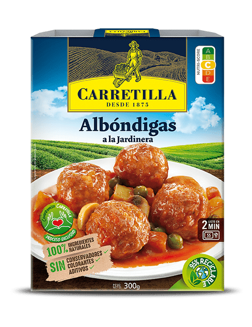 Albóndigas a la Jardinera 300G 10UNDS