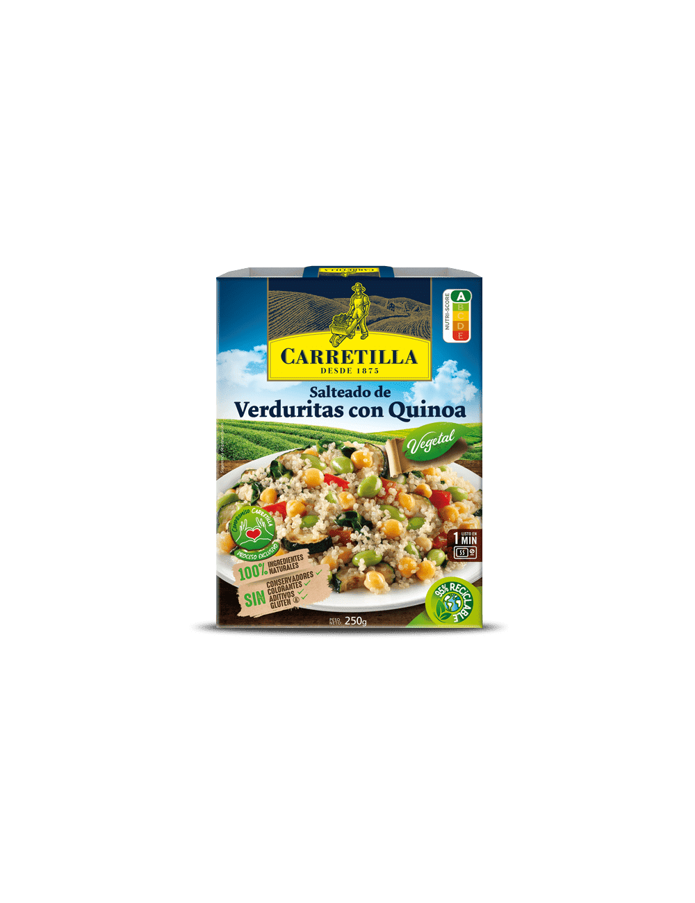 Carretilla Salteado de Verduritas con Quinoa 10 UDS de 250 GR