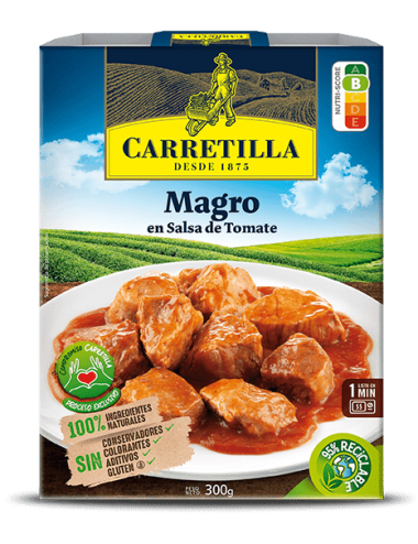 Carretilla Magro en Salsa de Tomate 10UDS de 300GR