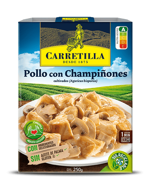 Pollo con Champiñones 250G 10UNDS