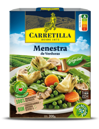 Menestra de Verduras con Aceite de Oliva 300G 10UNDS