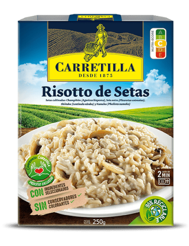 Risotto de Setas 250G 10UNDS