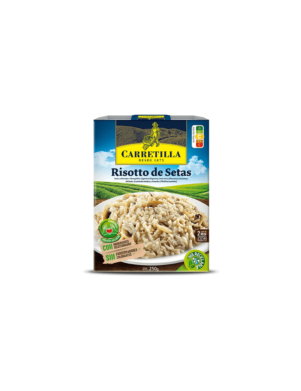 Risotto de Setas 250G 10UNDS