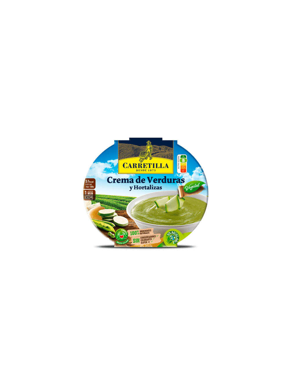 Crema Campestre de Verduras y Hortalizas 300G 5UNDS