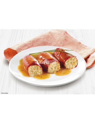 Pimientos Rellenos de Bacalao y Gambas 280G 10UNDS