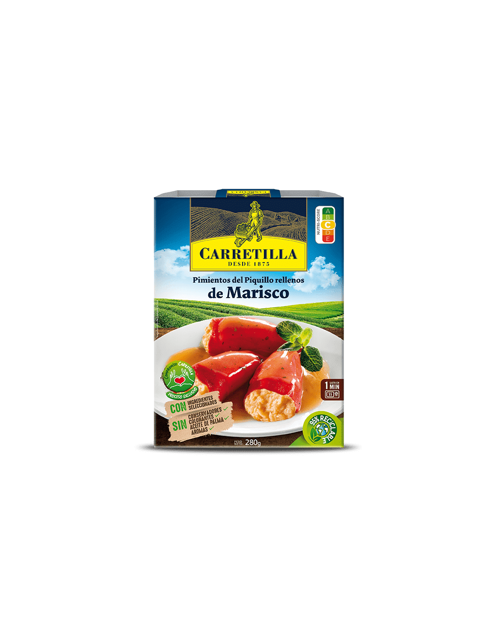 Pimientos Rellenos de Marisco 280G 10UNDS