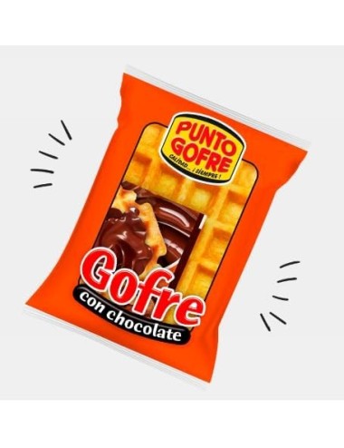 GOFRE CHOCOLATE PUNTO GOFRE 110G+30G 10UNDS