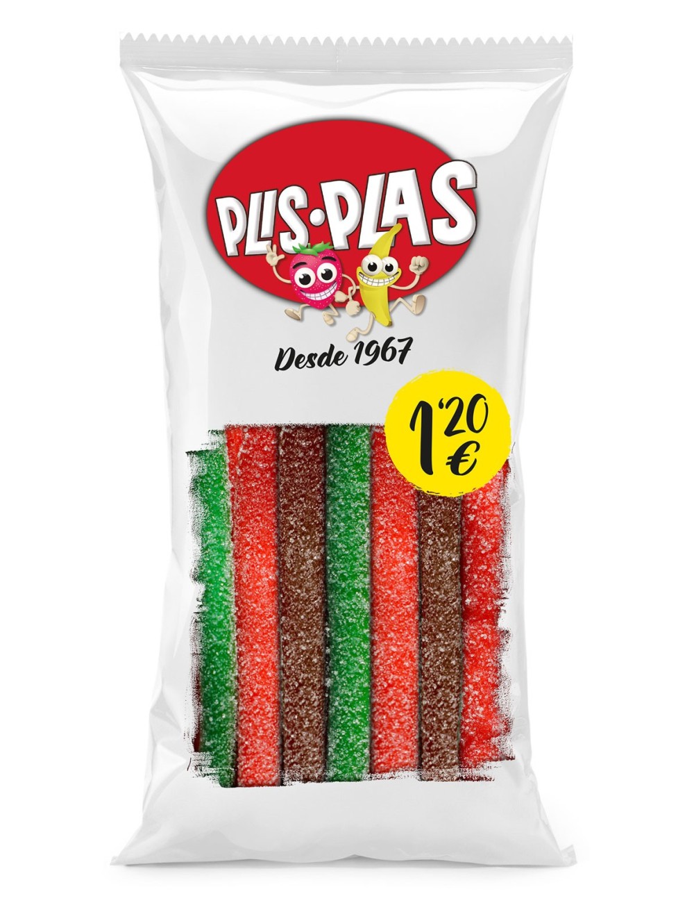 Plis-Plas Bolsa Palitos Pica 15UDS de 95GR (Producto Tarificado)