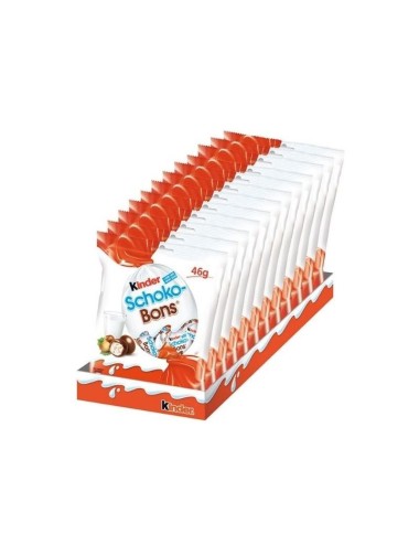 Kinder Schokobons 12 Unidades de 46 GR