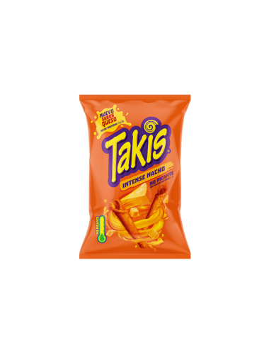 Takis Nachos Intenso 18 UDS de 90 GR no Picante (Producto Multilenguaje y sin Tarificar)