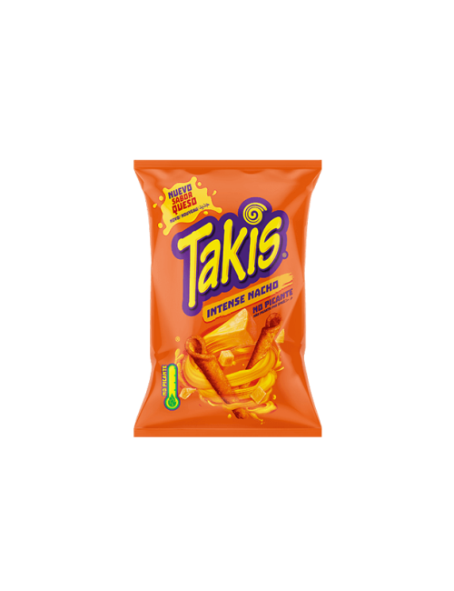 Takis Nachos Intenso 18 UDS de 90 GR no Picante (Producto Multilenguaje y sin Tarificar)