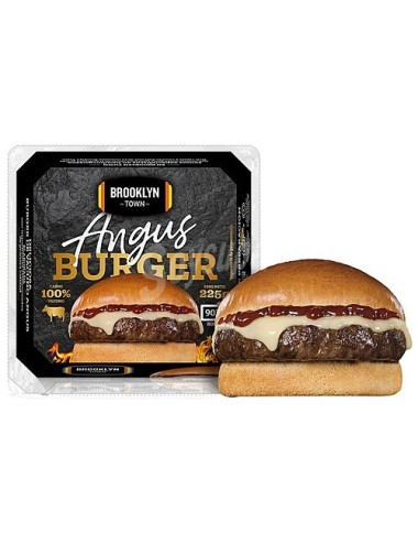 Carpisa Hamburguesa Angus  Burger 215GR  6UDS por Caja, 26 Cajas se Pueden Combinar,Pedido sin Portes  (PRODUCTO REFRIGERADO)