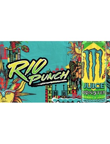 Monster Energy Río Punch 24 UDS de 500 ML