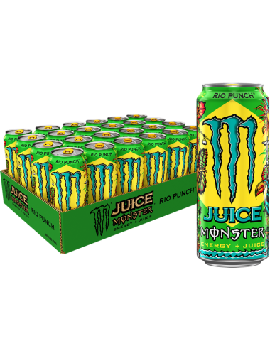 Monster Energy Río Punch 24 UDS de 500 ML