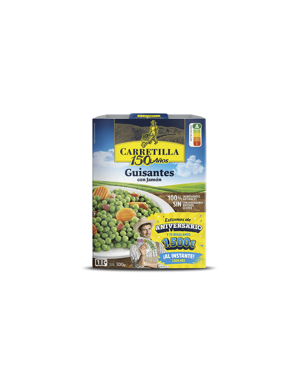 Guisantes con Jamón 300G 10UNDS