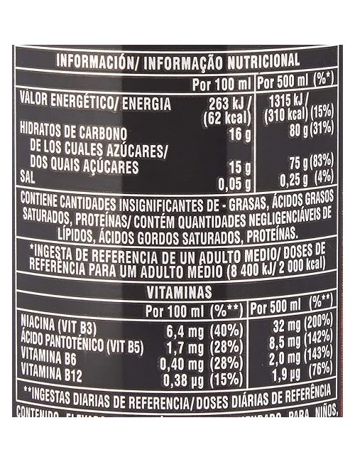 Burn 12UDS de 500ML  Despierta tu Fuego Interior